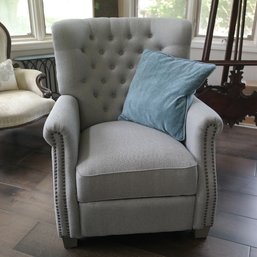 Lot 1 - 1645 NEW! Better Homes & Gardens Grey Recliner - Bring Help To Load!