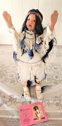 #14 Paradise Galleries Lifted Hands Indian Doll