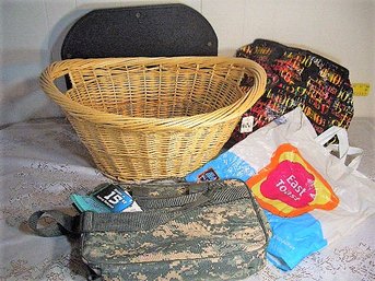 #242 Wicker Basket 24x13x15 - Laptop Bag & More