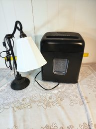 #370 Paper Shredder - Table Lamp