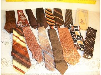 #206 Brown Ties