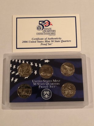 2006 United States Mint State Quarters Proof Set
