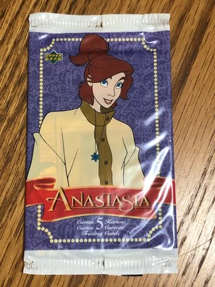 1998 Disney Anastasia Unopened Pack!!