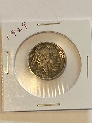 Buffalo Nickel 1929