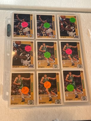 1990-91 Basketball Cards Lot Of 42