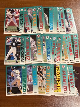 Lot Of (50) 1992 Fleer Baseball Cards