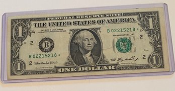 2006 Star Note Dollar Bill