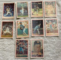 1987 Sports Flics Baseball Lot Of 10