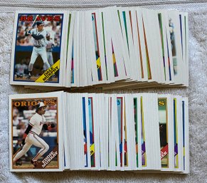 1988 Topps Baseball Card Lot Of 100