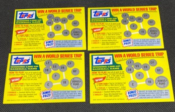 Topps Baseball Card Scratch Offs - Unscratched!! Lot Of 4