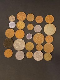 World Coins Lot Of 25