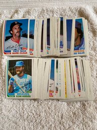 1982 Topps Baseball Card Lot Of 100