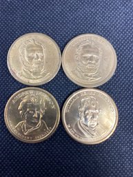 President Dollar Coin Lot Of 4