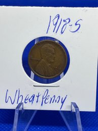 Wheat Penny 1918 S
