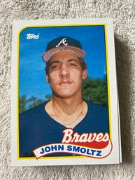 1989 Topps Baseball John  Smoltz Bulk Dealer Lot Of 35