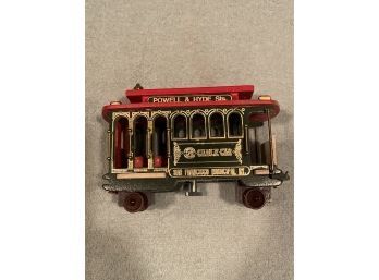 Powell And Hyde Streetcar Music Box
