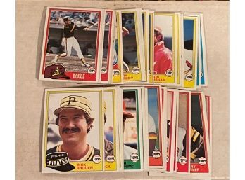 1981 Topps Baseball Card Lot Of 50