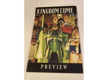 Kingdom Come Preview DC Comic Book~Mark Waid Alex Ross