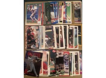 Lot Of (50)HOF Barry Larkin Baseball Cards