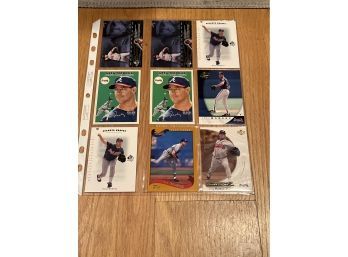Lot Of 9 Assorted Assorted Greg Maddux Cards