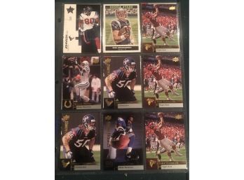 Lot Of 14 Star Football Cards