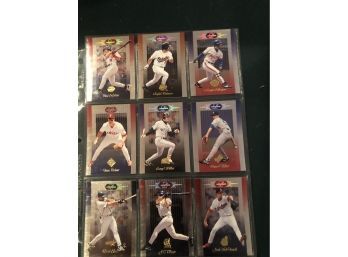 Lot Of (9) 1996 Donruss Limited Edition Baseball Cards