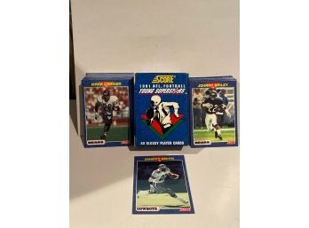 1990 SCORE NFL FOOTBALL YOUNG SUPERSTARS SET 1-40 CARDS