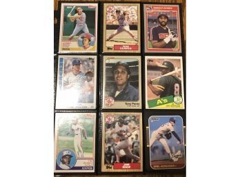 Lot Of (18) 1980s  Hall Of Famers!