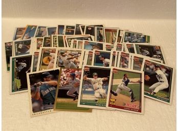Baseball  Cards Assorted Brands And Years 50 Plus