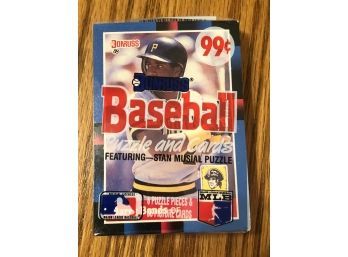 Barry Bonds On Top Unopened 1988 Donruss Cello Pack!