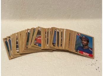 1987 Topps Baseball Cards Lot Of 80 Plus