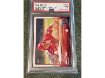 2015 Topps Mike Trout #300 PSA Mint 9