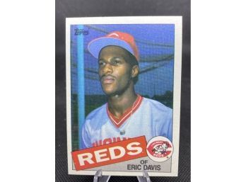 1985 Topps Eric Davis Rookie