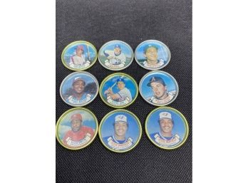 1987 Topps Coins Lot Of 9