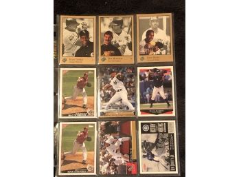 Assorted Baseball Superstars 1992-2009. Upper Deck,Fleer,Topps, Leaf
