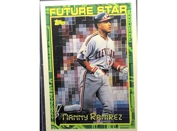 1994 Topps Manny Ramirez Card