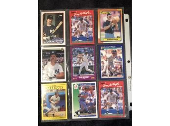 Assorted Don Mattingly Cards
