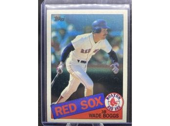 1985 Topps Wade Boggs