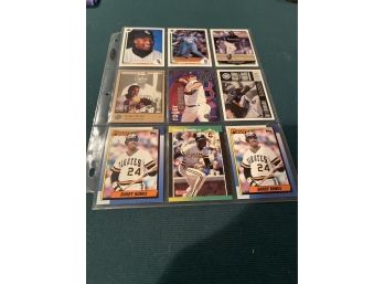 Assorted Brands And Years Bo Jackson, Bonds, Clemens, Griffey, Arod