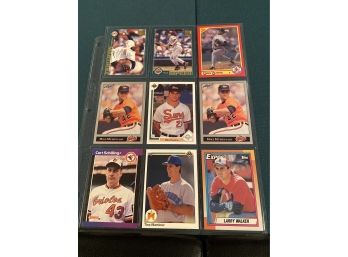 Assorted Baseball Card Lot