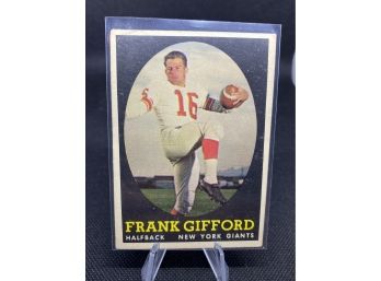 1958 Topps Frank Gifford