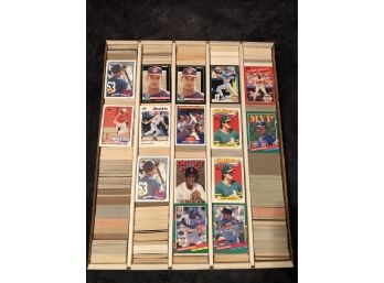 Approx 5,000 Assorted Baseball Cards, Late 80, Early 90s.