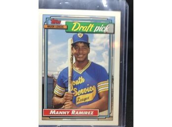 1992 Manny  Ramirez  Rookie Card #156