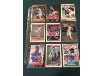 Assorted Brands And Years Donruss, O-pee-chee, Topps, Score, Fleer