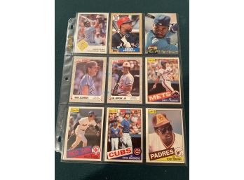 Assorted Brands And Years - Fleer, O-pee-chee, Topps