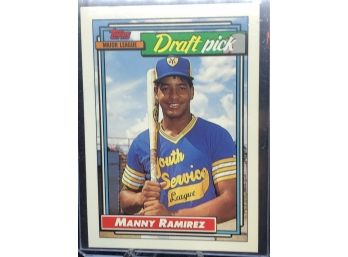 1992 Topps Manny Ramirez Rookie