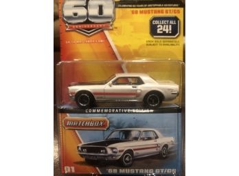 Matchbox  68 Mustang Gt  60th Anniversary Edition