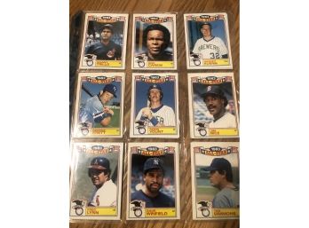 1984 Topps All Star Glossy Set