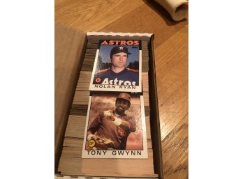 1986 Topps Baseball Cards Some Stars