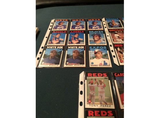 1986 Topps Assorted Cards